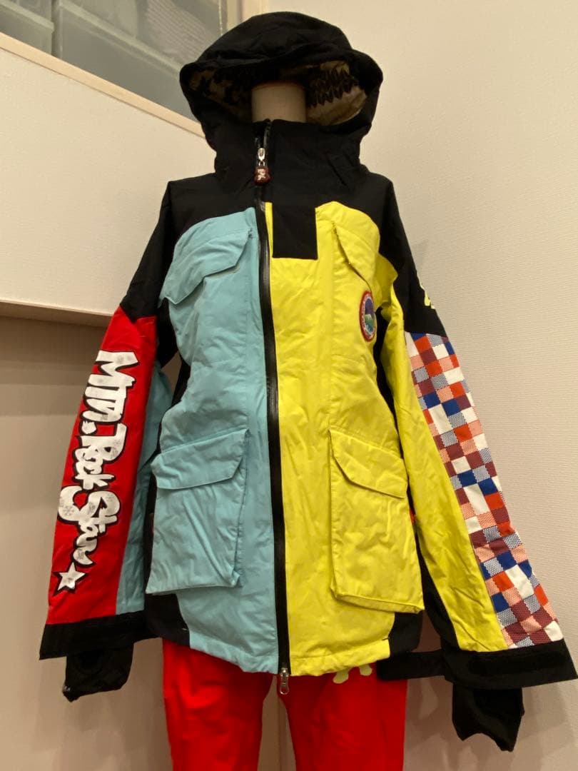 マウンテンロックスター　スノーボードウェア　ジャケット　M ハルマキ