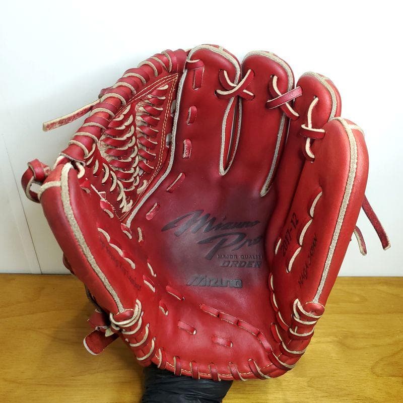 ミズノプロ HAGA JAPAN 耕作オーダー 波賀製 内野用 硬式グローブ