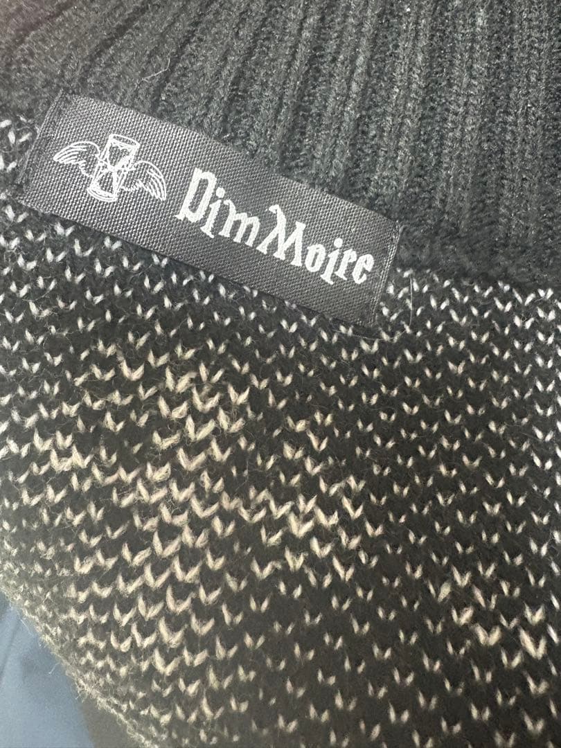DimMoire【ディムモアール】ニットジャージトップス/Black