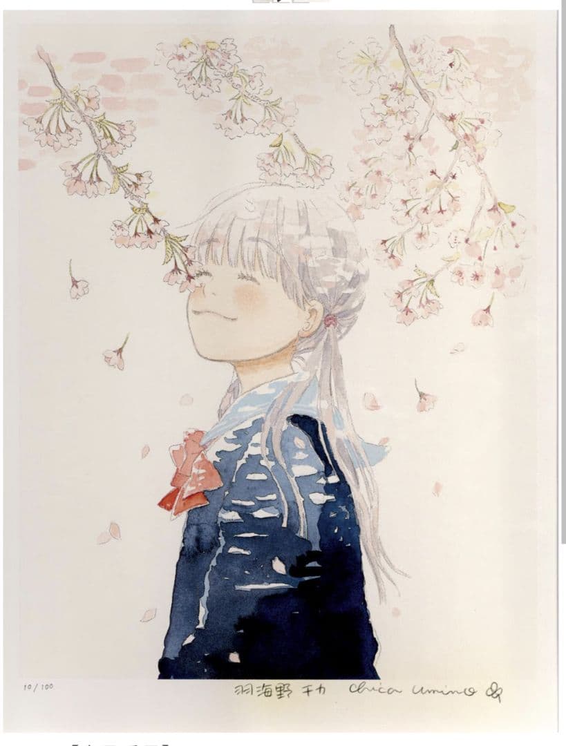 羽海野チカ　3月のライオン　複製原画