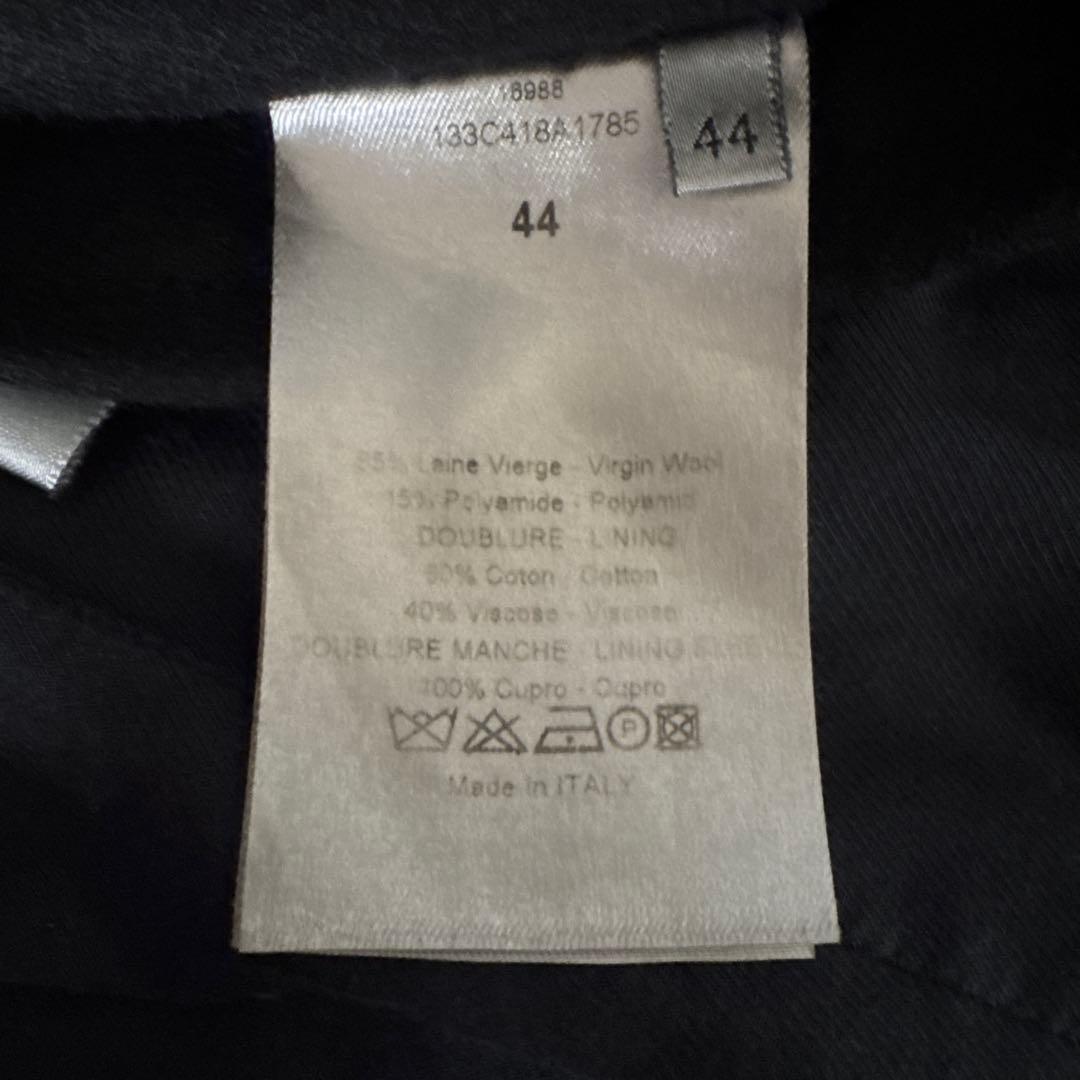 kkk Dior Homme ジャケット ピーコート ブラック ショート丈