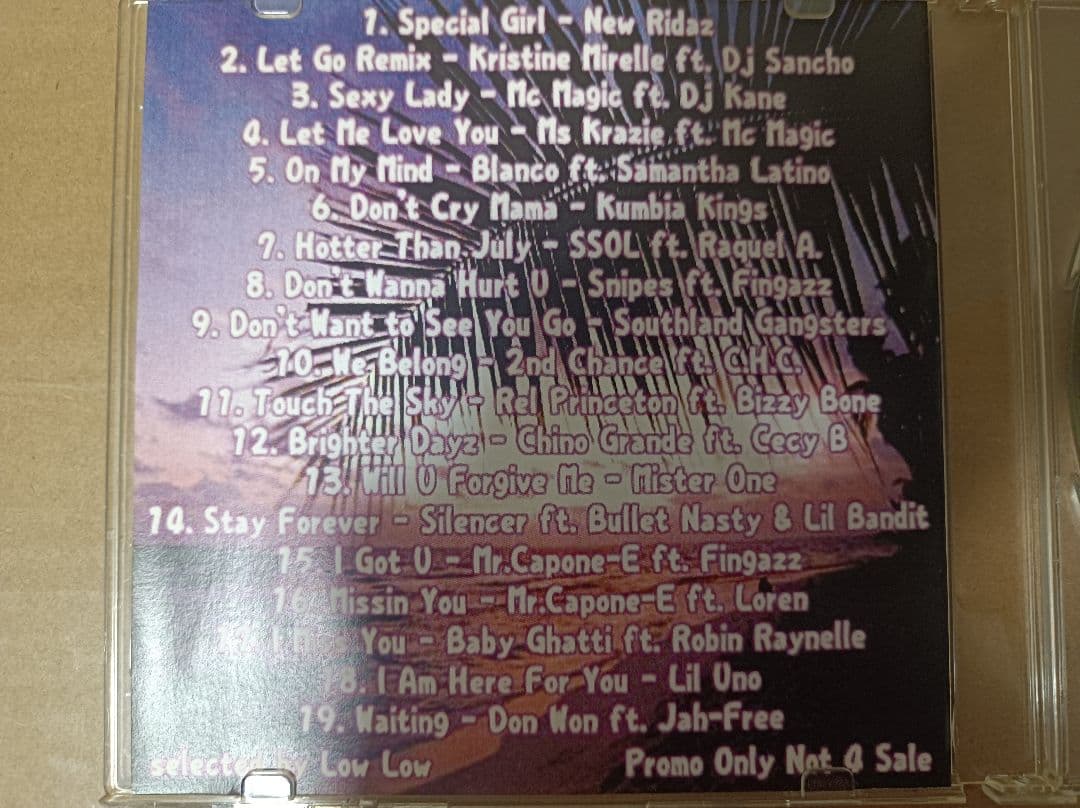 CHICANO RAP lowlowセレクトアルバム　非売品　CD-R 6枚