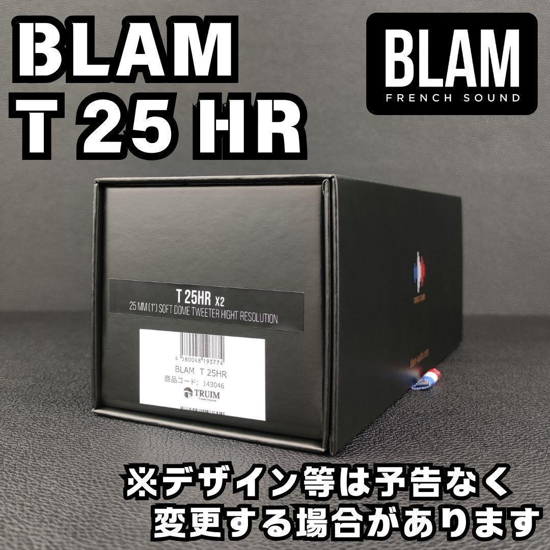 BLAM T25HR シルクドームツイーター 新シグネチャー マウント・配線付