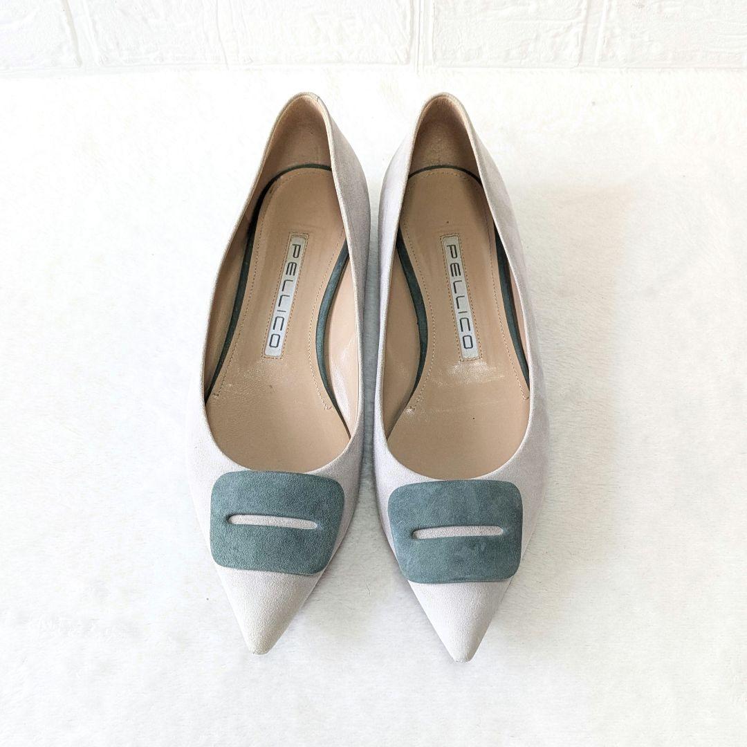 ✨美品✨ペリーコ FIBBIA バックル フラットシューズ 38