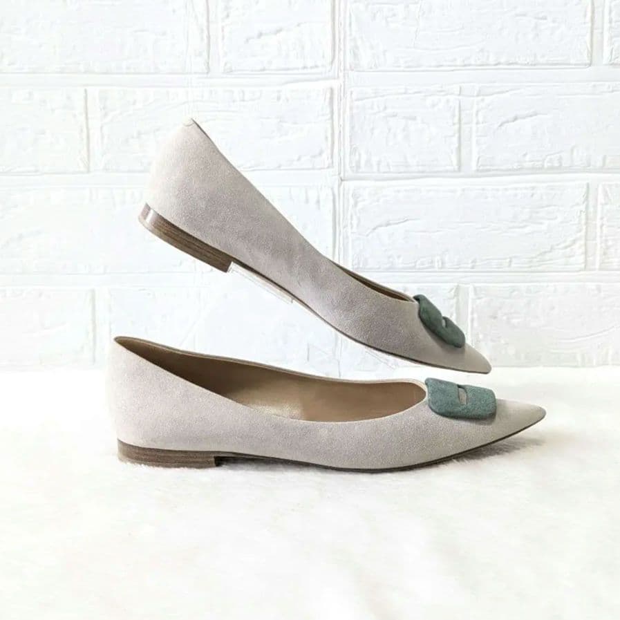 ✨美品✨ペリーコ FIBBIA バックル フラットシューズ 38