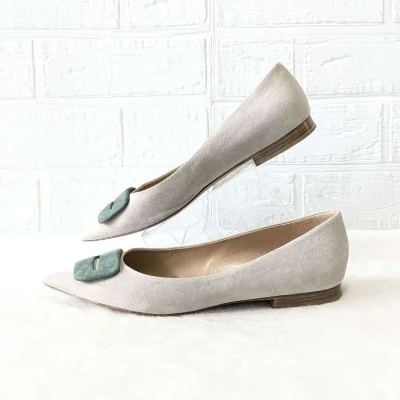 ✨美品✨ペリーコ FIBBIA バックル フラットシューズ 38