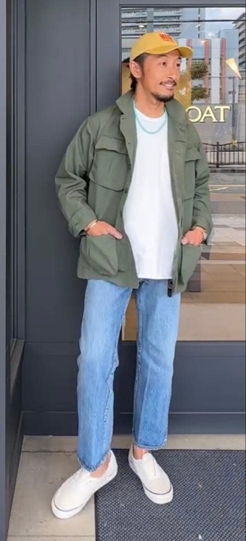 ジャケット・アウター MOAT JUNGLE FATIGUE TYPE JKT Olive S