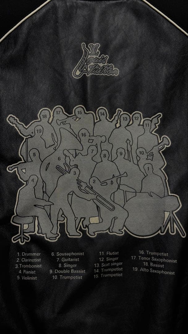 未使用 Louis Vuitton Musical Virsity Jacket