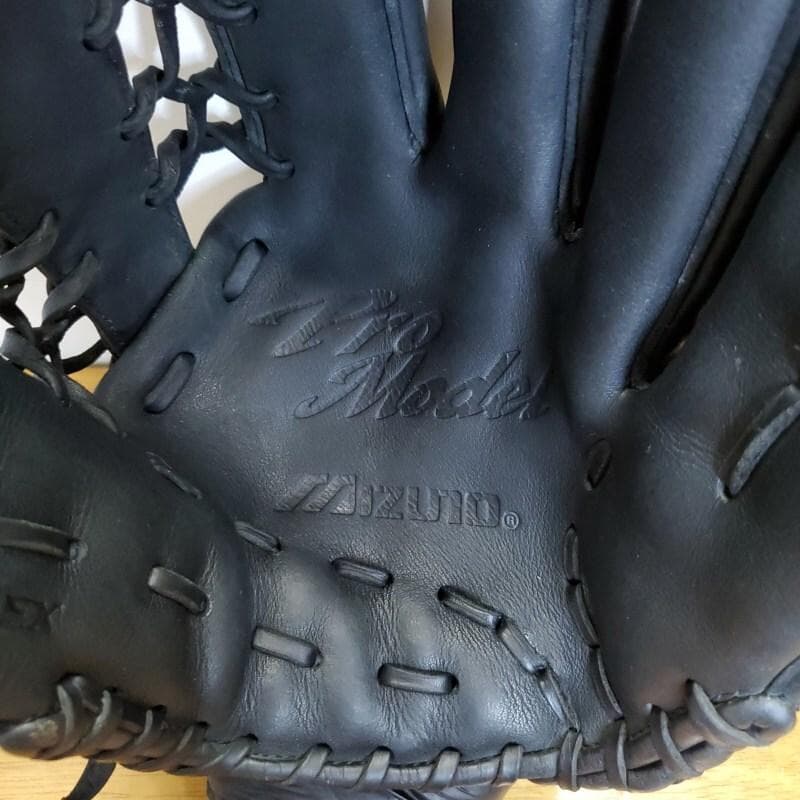 ミズノ 高橋由伸モデル Y字ウェブ Mマークラベル 外野用 軟式グローブ