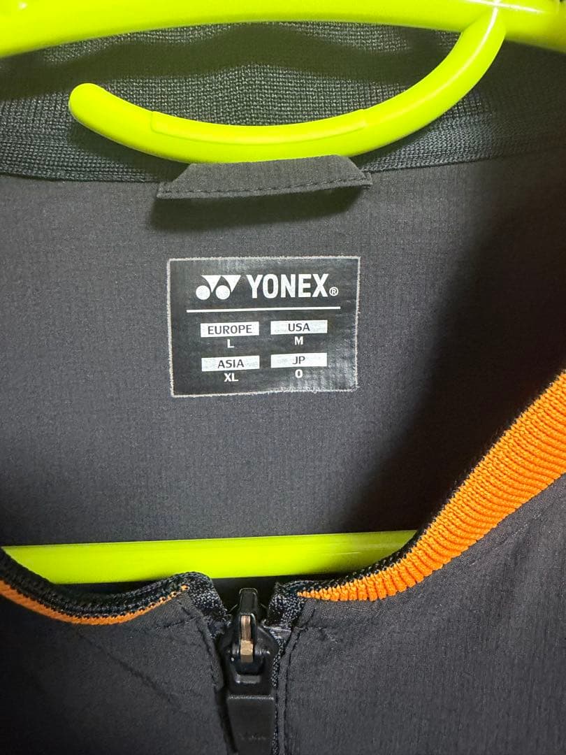 VAユニウォームアップシャツ　Oサイズ　ヨネックス　バドミントン