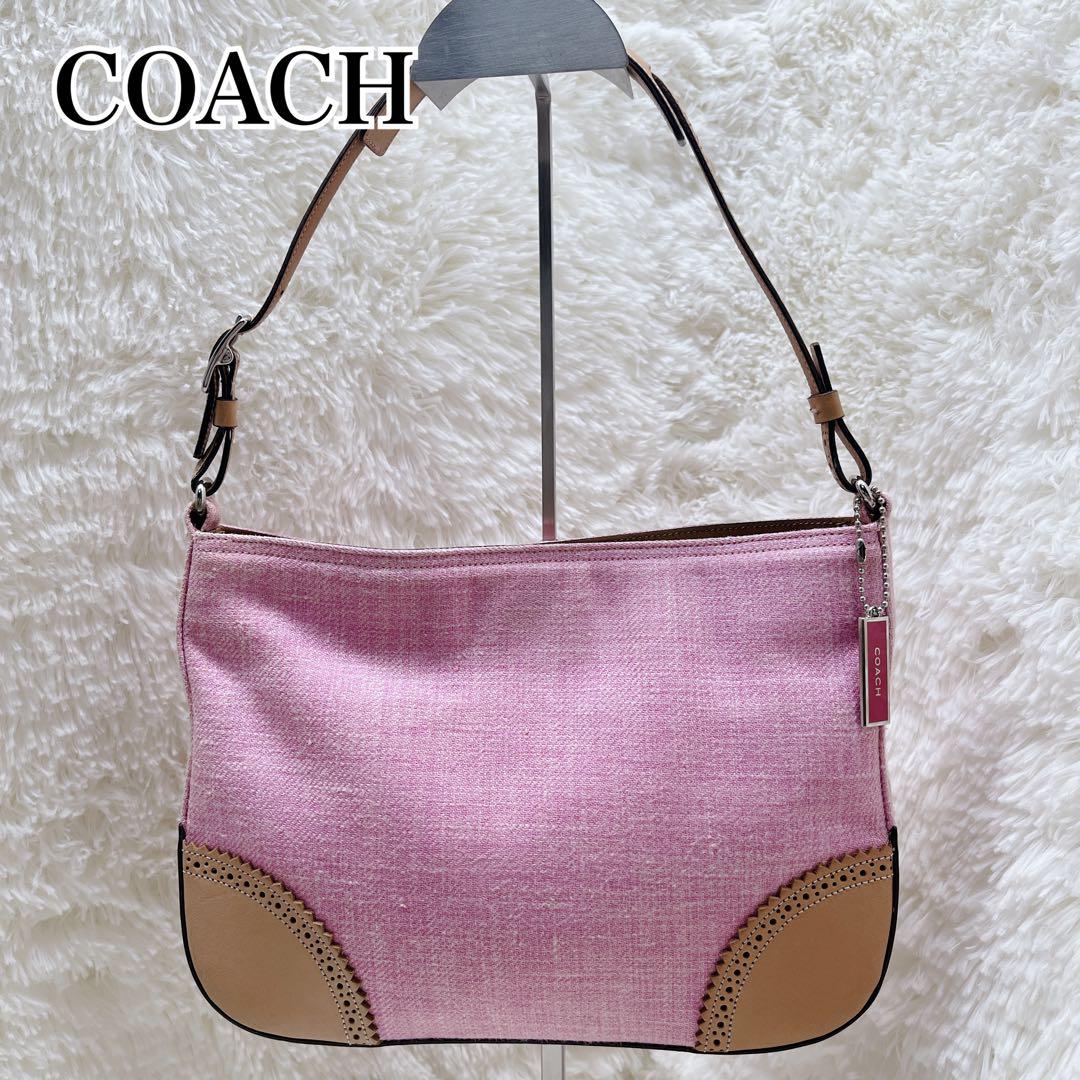 美品 COACH コーチ　ワンショルダーバッグ ハンドバッグ　8146 肩掛け