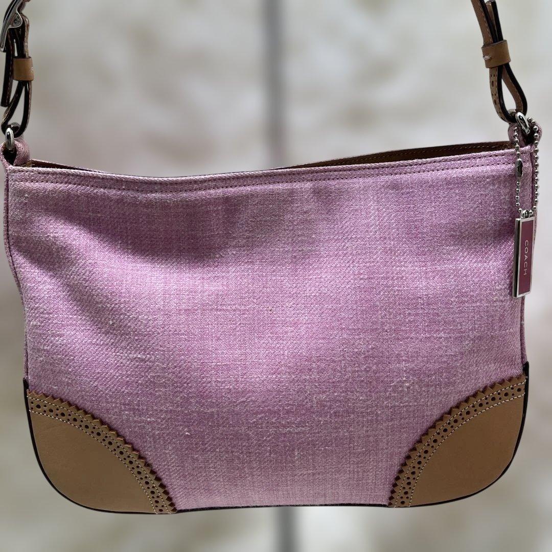 美品 COACH コーチ　ワンショルダーバッグ ハンドバッグ　8146 肩掛け