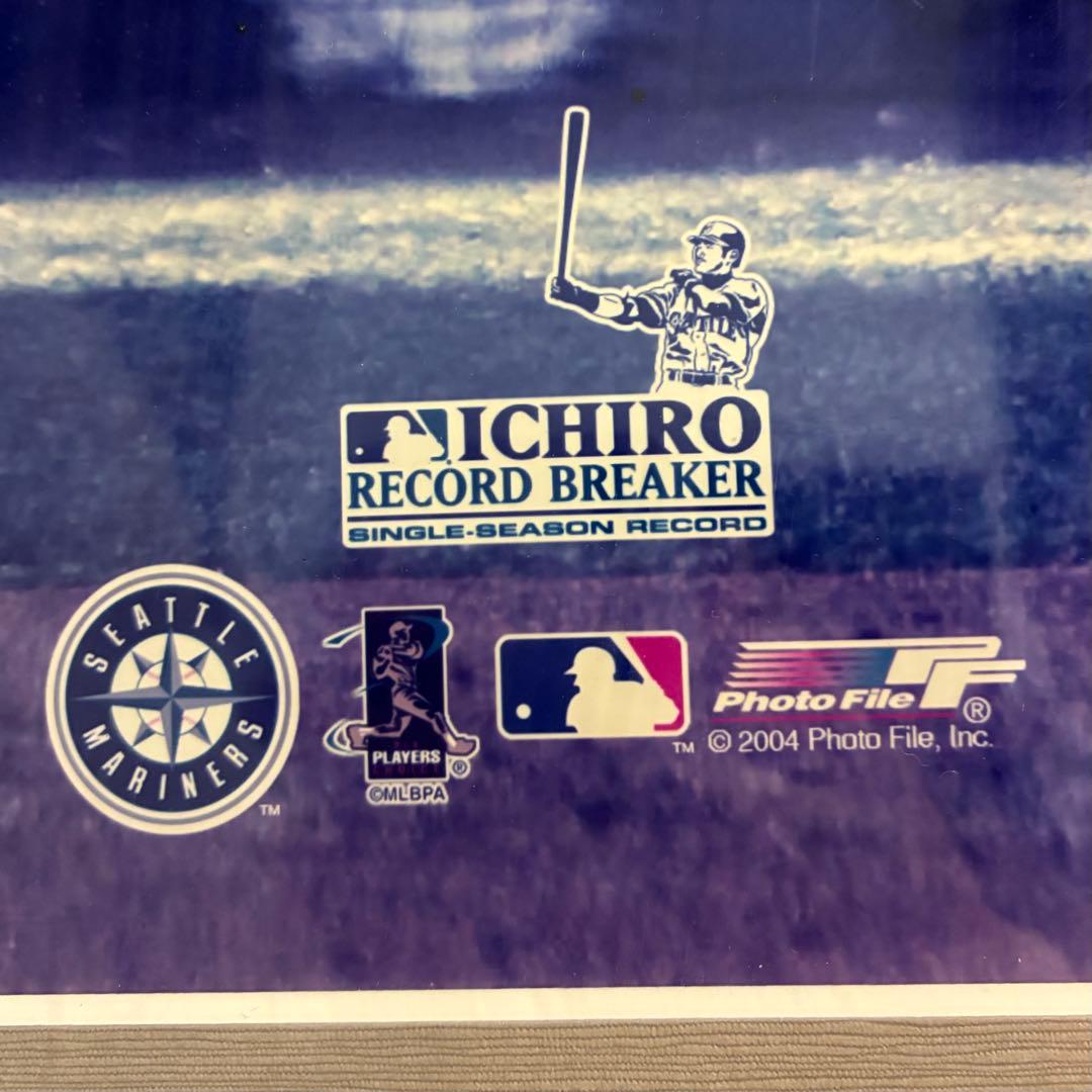 イチロー選手の記念フォト（額付き）