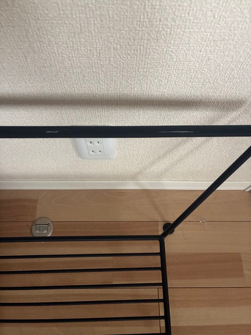 ウニコ・unico アイアンガラステーブル 横幅75cm