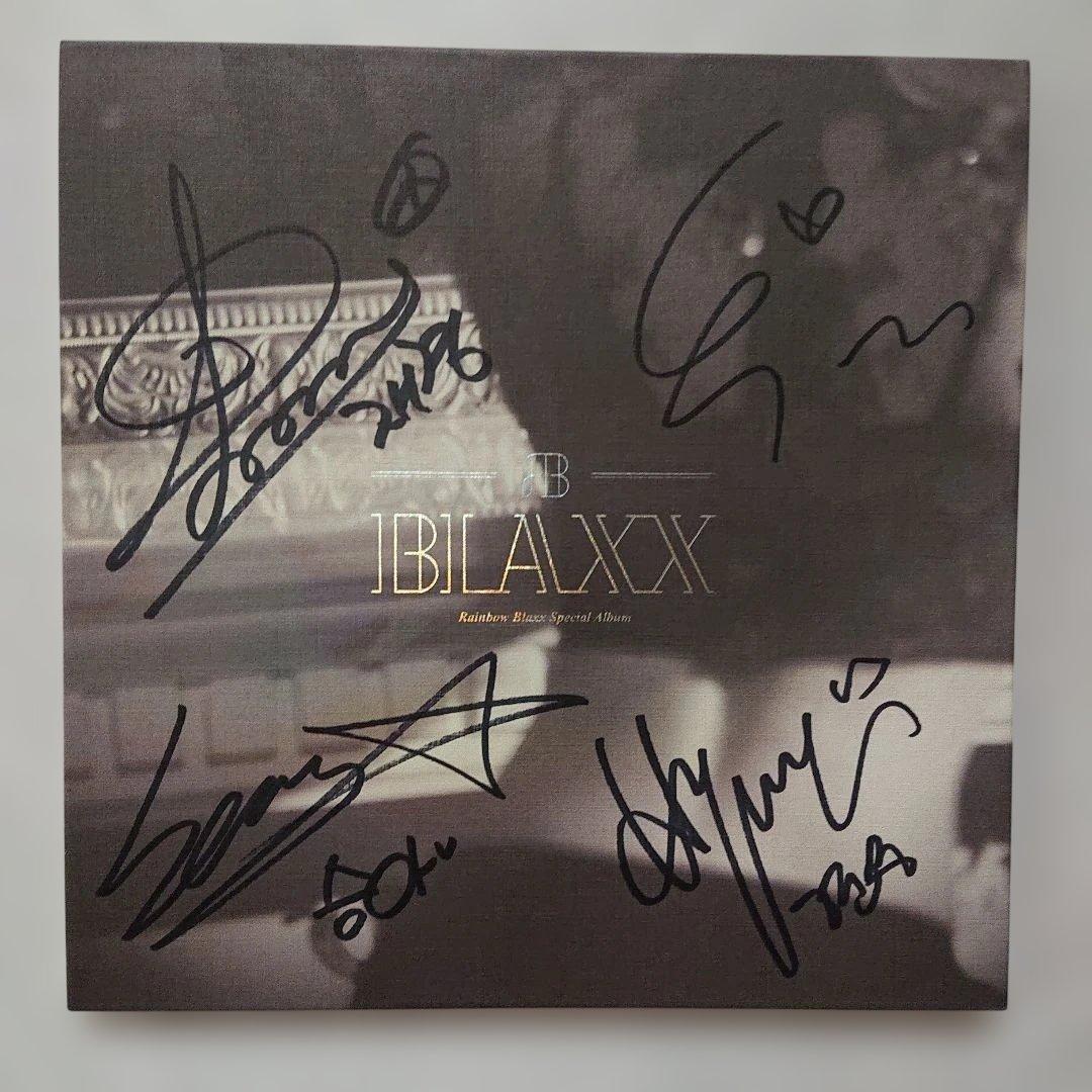 【レア品】K-POP レインボー サイン入りRainbow BLAXX アルバム