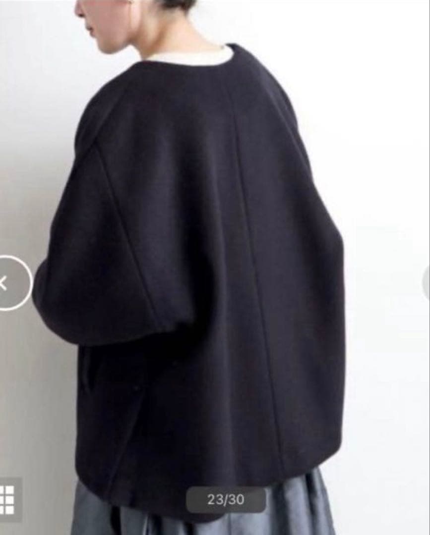 aaaaa様　イエナ　ノーカラービーバーショートコート　36