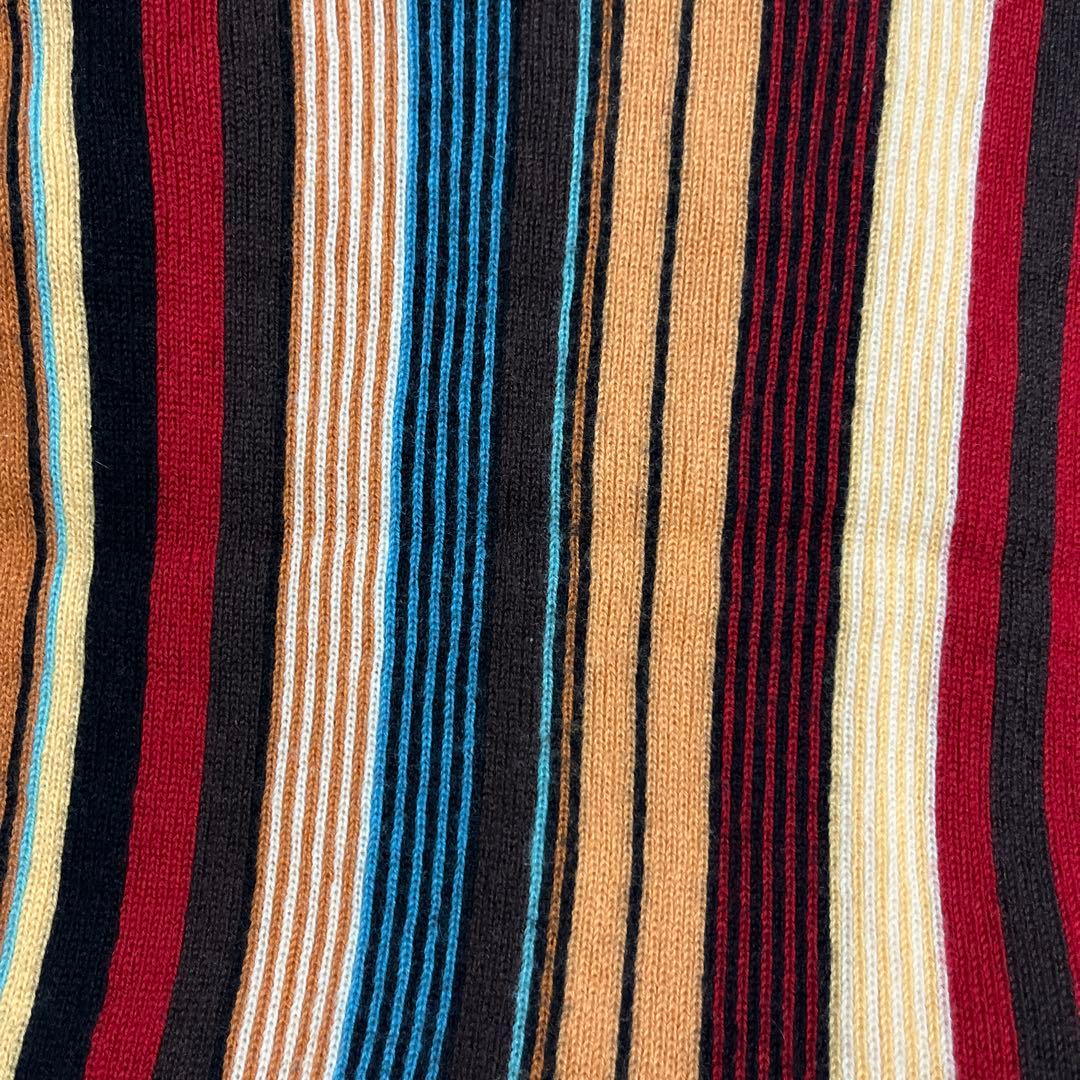 【新品未使用】Paul Smith ポールスミス マルチストライプ マフラー