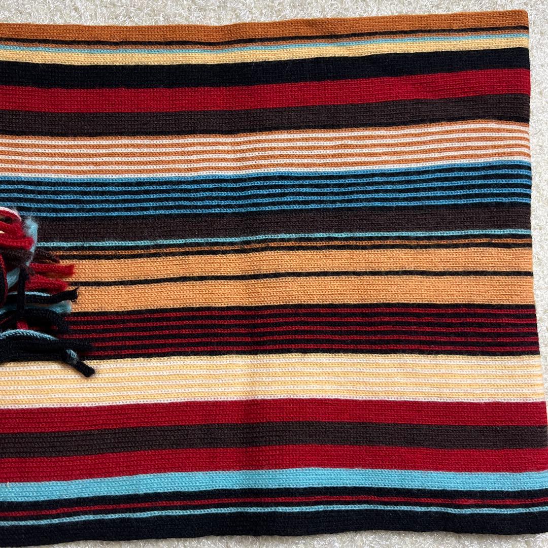 【新品未使用】Paul Smith ポールスミス マルチストライプ マフラー