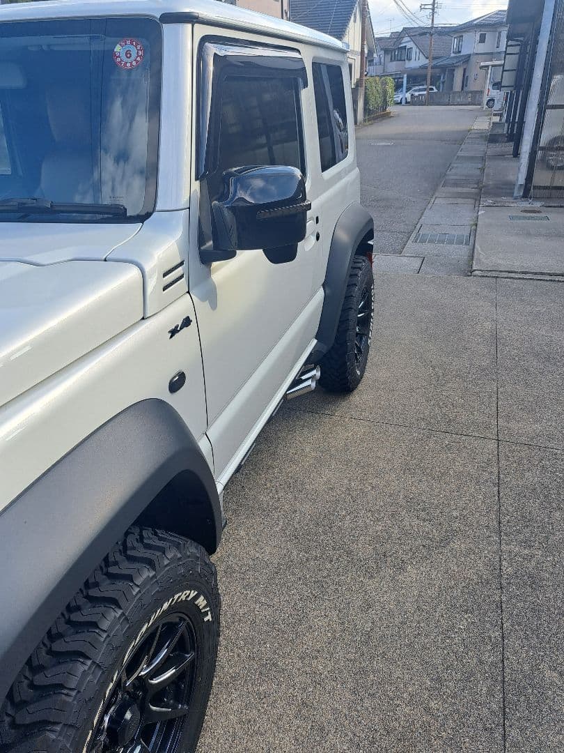 ジムニーシエラJB74用　サイド出しマフラーBE FREE(ビーフリー)製