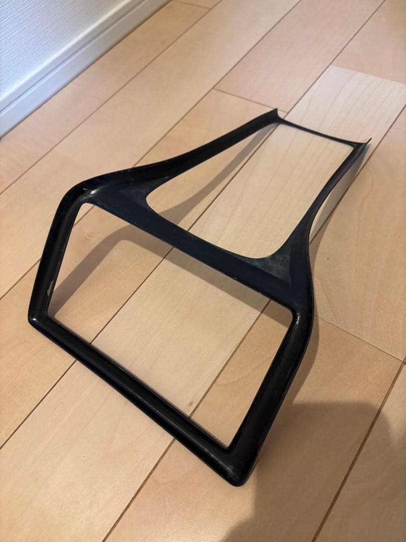 ダイハツ　ミラジーノ　L700S ブラックウッドシフトパネル黒木目純正オプション