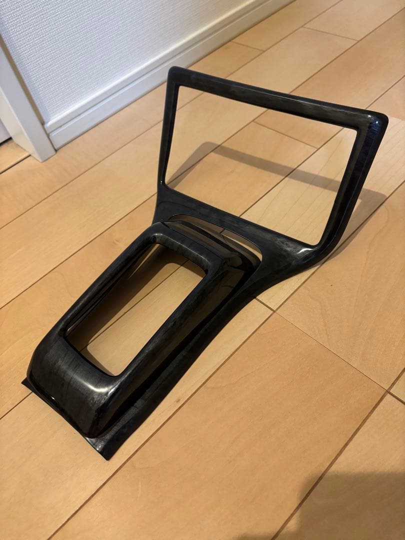 ダイハツ　ミラジーノ　L700S ブラックウッドシフトパネル黒木目純正オプション