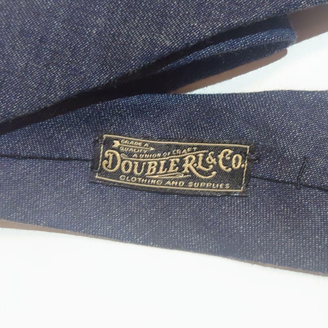 【美品】DOUBLE RL & CO. デニム ネクタイ RRL