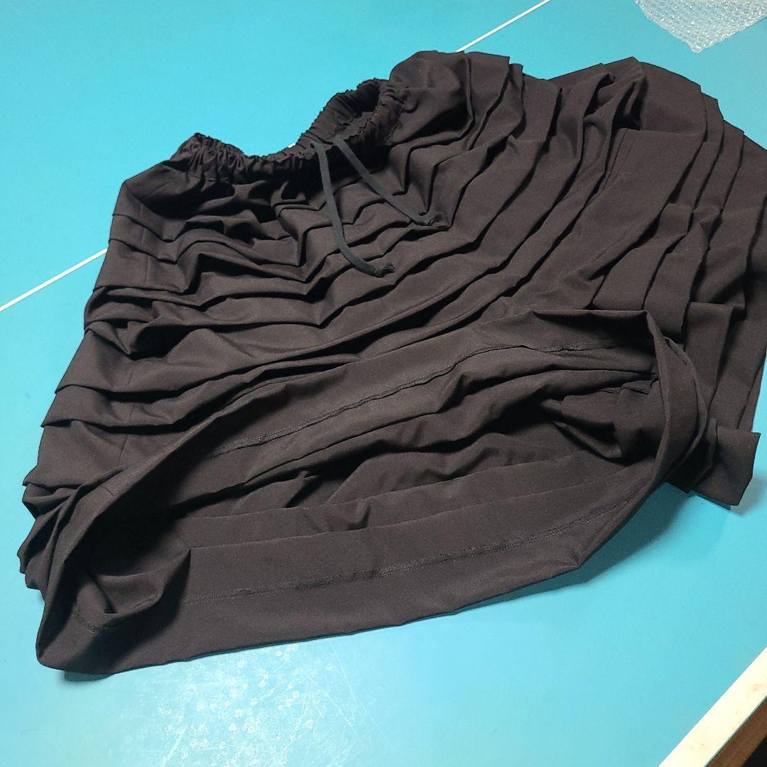 COMME des GARÇONS ブラック フリルキュロット XS