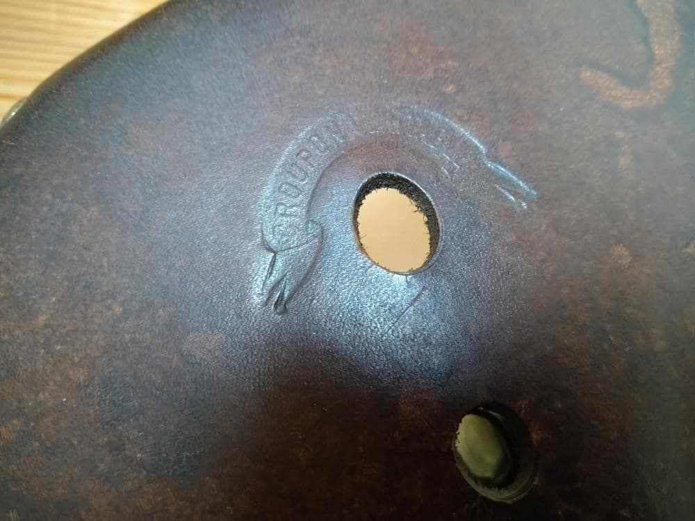 長期保管品★HENRI GAUTHIER　アンリ・ゴーチェ　革サドル