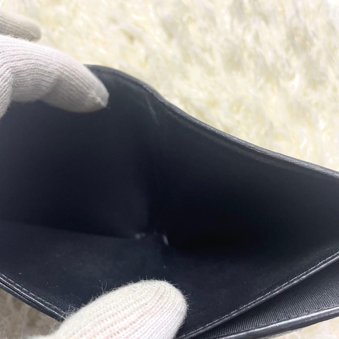 付属品完備 バレンシアガ エブリデイ 二つ折り財布 ブラック