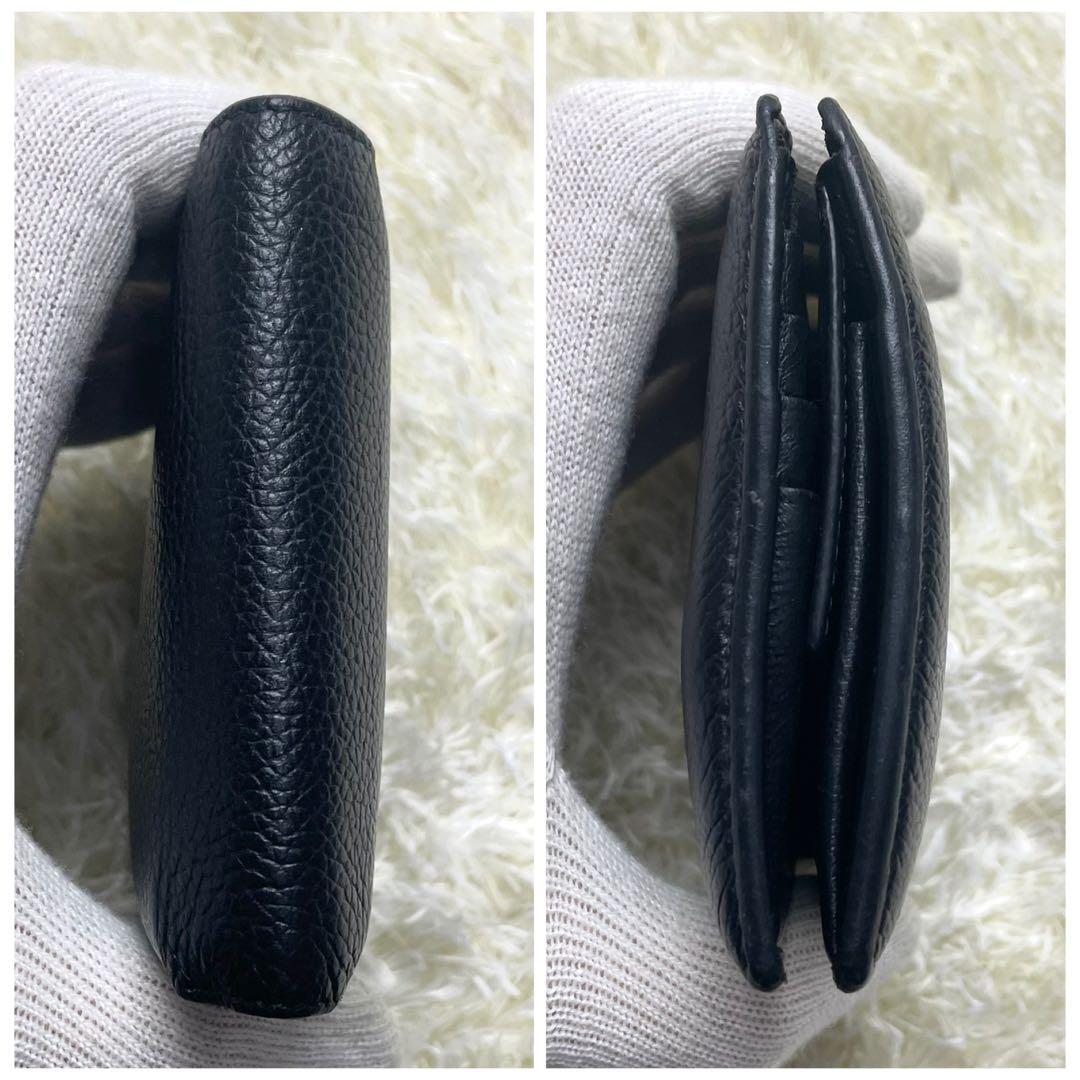 付属品完備 バレンシアガ エブリデイ 二つ折り財布 ブラック