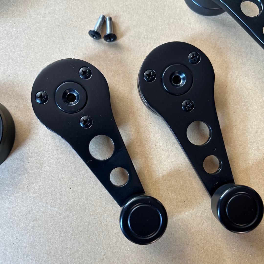 ローバーミニ用アルミ製 ドアハンドルセット