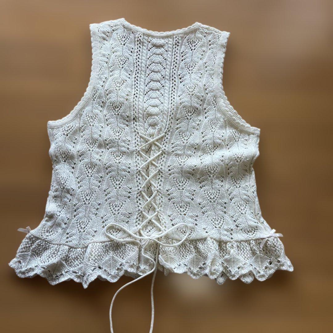 ピンクハウスニットベスト