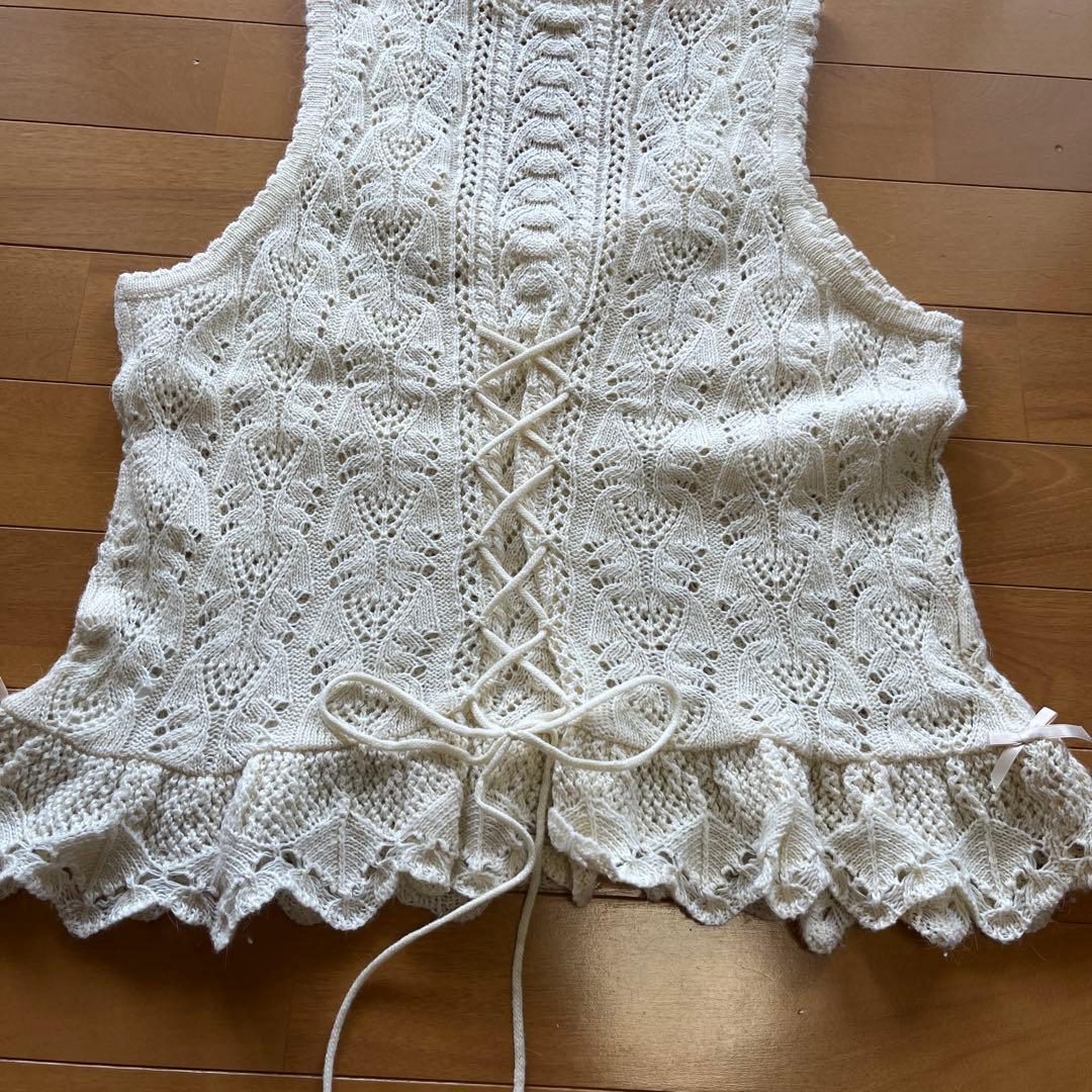 ピンクハウスニットベスト