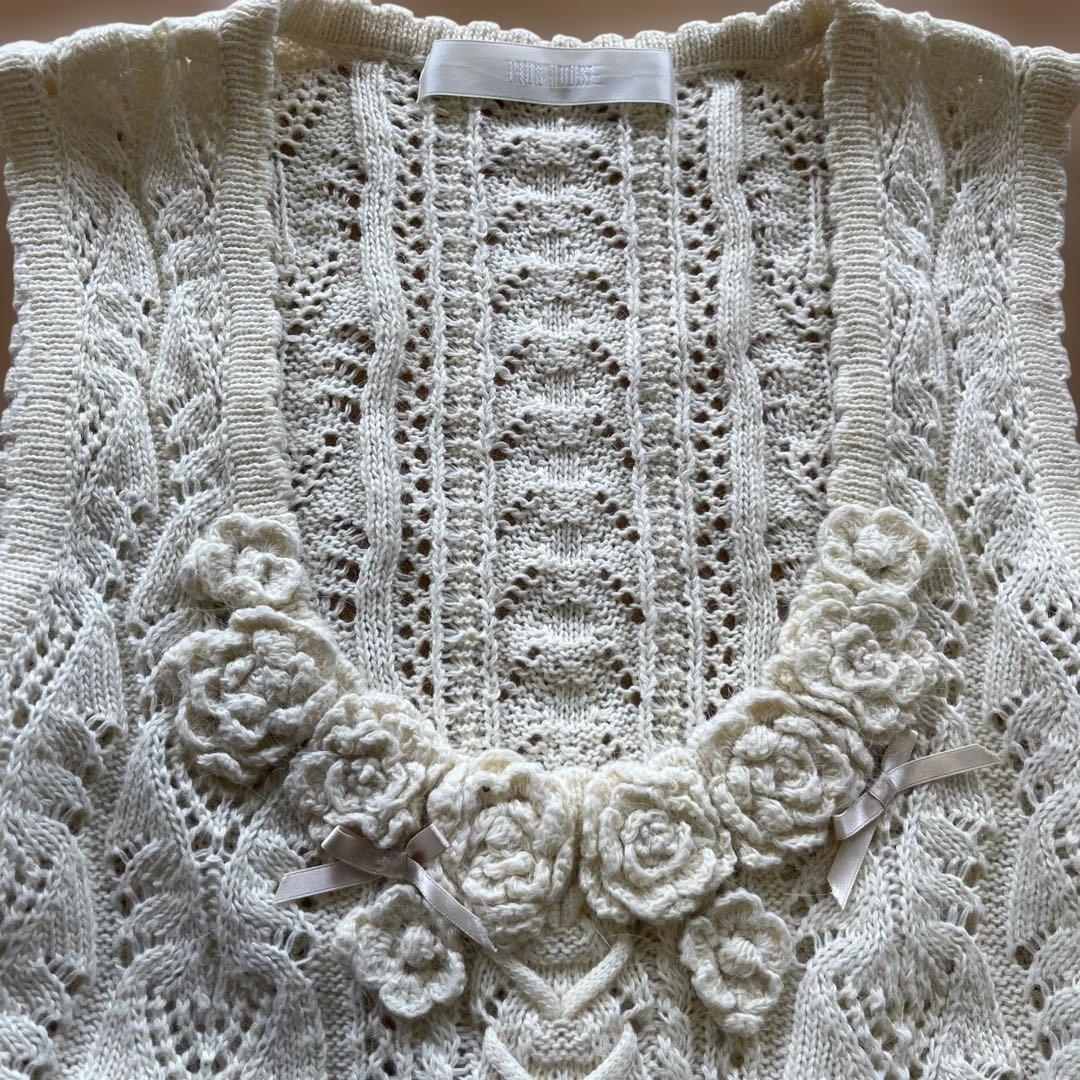 ピンクハウスニットベスト