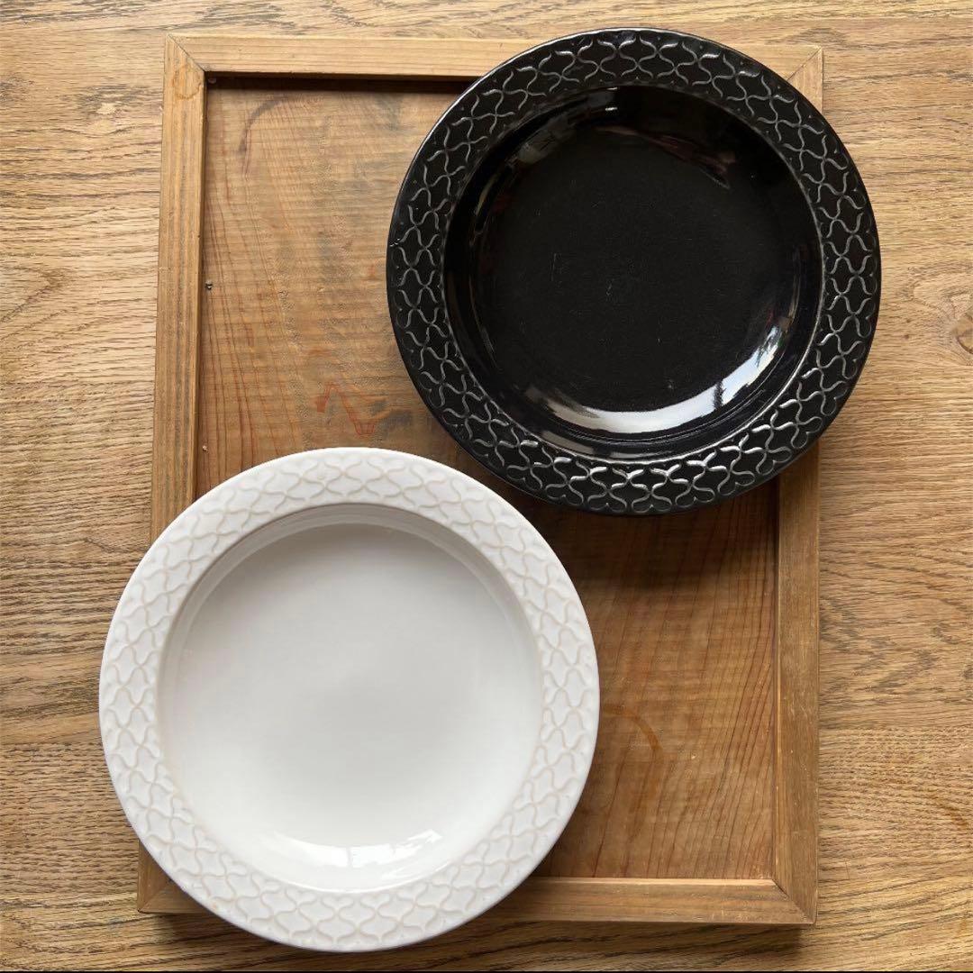 極美品 クイストゴー パレット スーププレート ホワイト