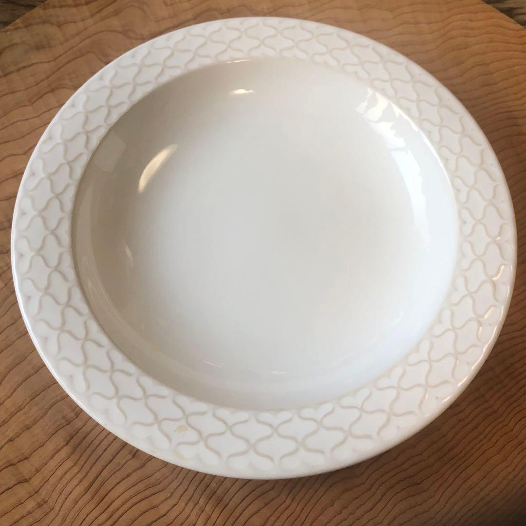 極美品 クイストゴー パレット スーププレート ホワイト