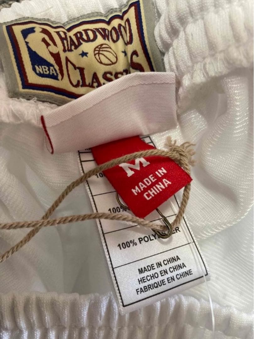 新品　NBA ブルズ　ジョーダン　ロドマン　ミッチェル&ネス　ショーツ　バスパン