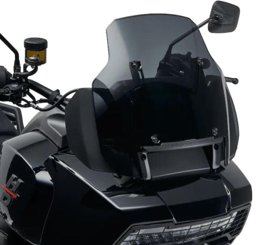 ハーレー純正　パンアメリカ　ウインドシールド 　11インチ　ダークスモーク