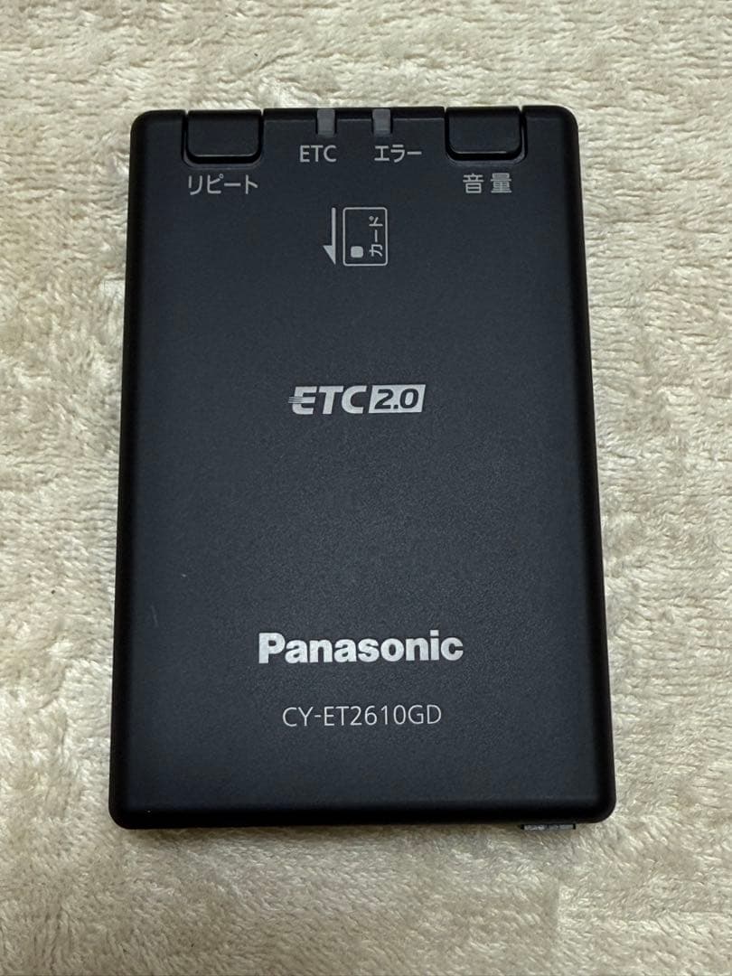 Panasonic ETC車載器 CY-ET2610GD