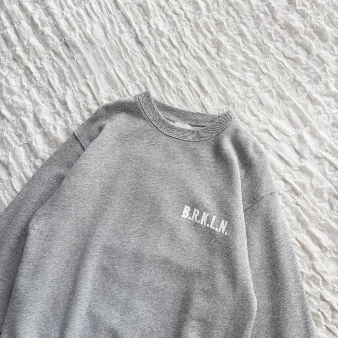 【美品】 スピックアンドスパン バックロゴスウェット 近年モデル スウェット