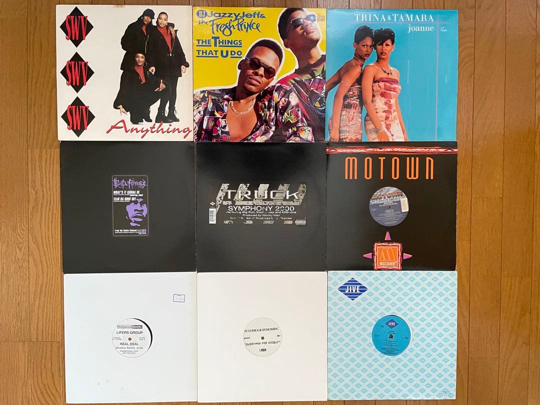 HIPHOP R&B 80s 90s レコード 116枚セット まとめ売り