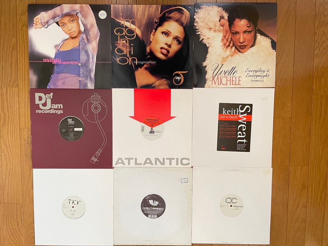 HIPHOP R&B 80s 90s レコード 116枚セット まとめ売り