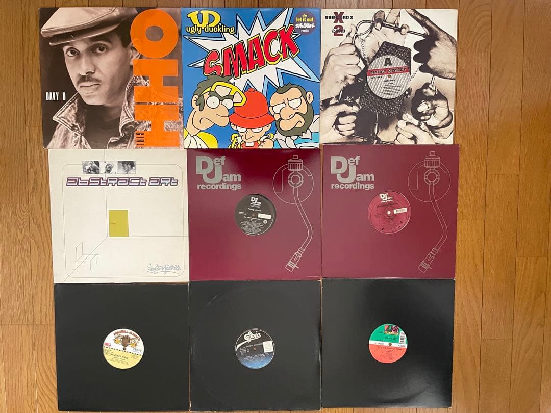 HIPHOP R&B 80s 90s レコード 116枚セット まとめ売り