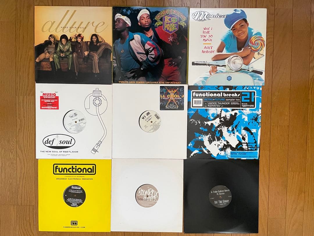HIPHOP R&B 80s 90s レコード 116枚セット まとめ売り