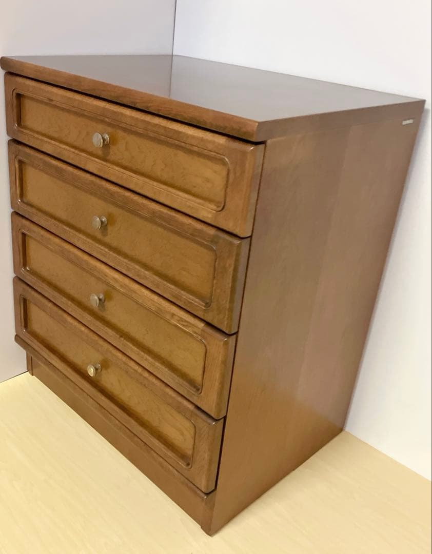 karimoku カリモク　チェスト　木製　サイドチェスト　箪笥　タンス　4段