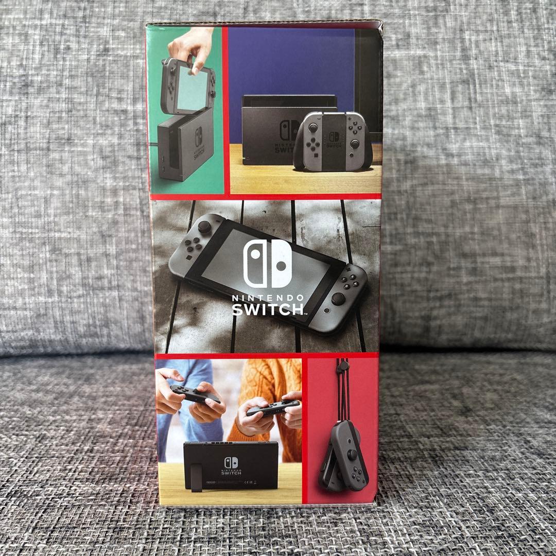 新品未使用Nintendo Switch グレー 本体 液晶保護フィルム付き