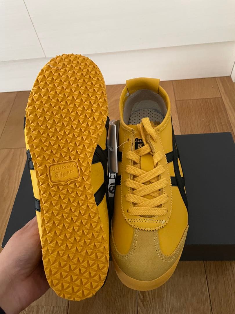 Onitsuka Tiger イエロースニーカー 24cm