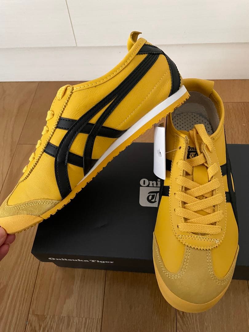 Onitsuka Tiger イエロースニーカー 24cm