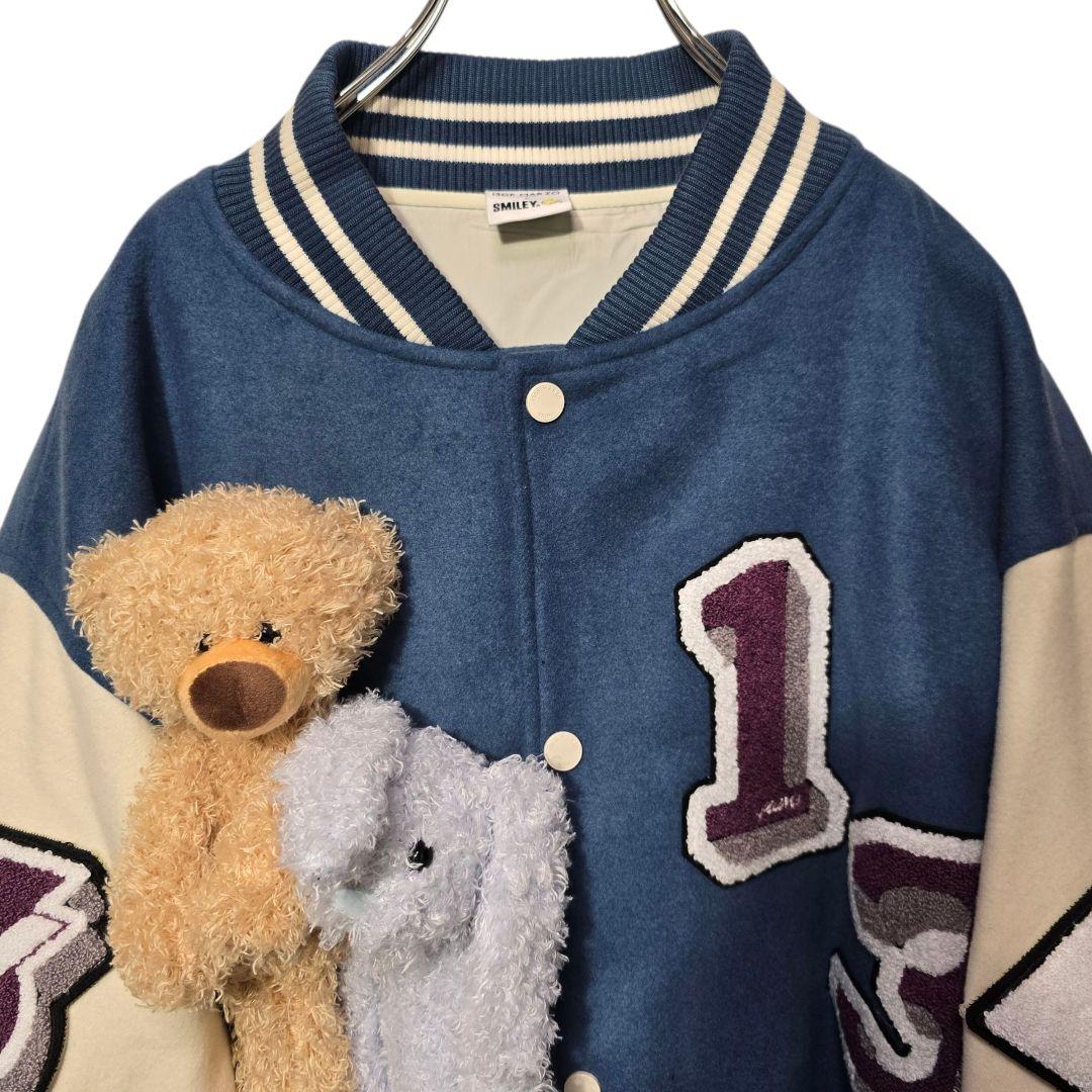 13 DE MARZO トレセデマルソ スタジャン SMILEY テディベア L