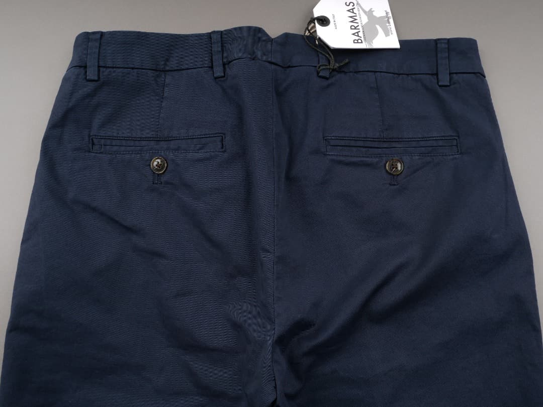 BARMAS◆Made in Italy◆31◆スリム ガーメントダイ パンツ